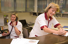 Mitarbeiterinnen Praxis Dr. Andrée